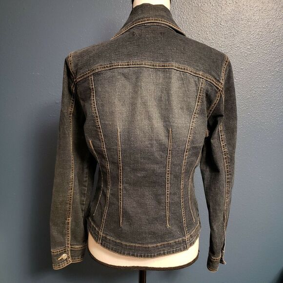AMI Denim Jacket Small Staple Normcore Capsule Minimalist Earthgirl Earthy - Picture 4 of 5